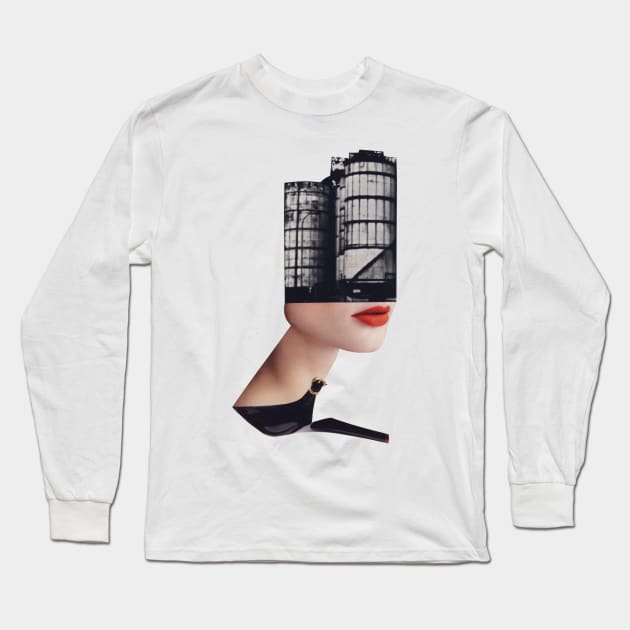 Alone Long Sleeve T-Shirt by Luca Mainini